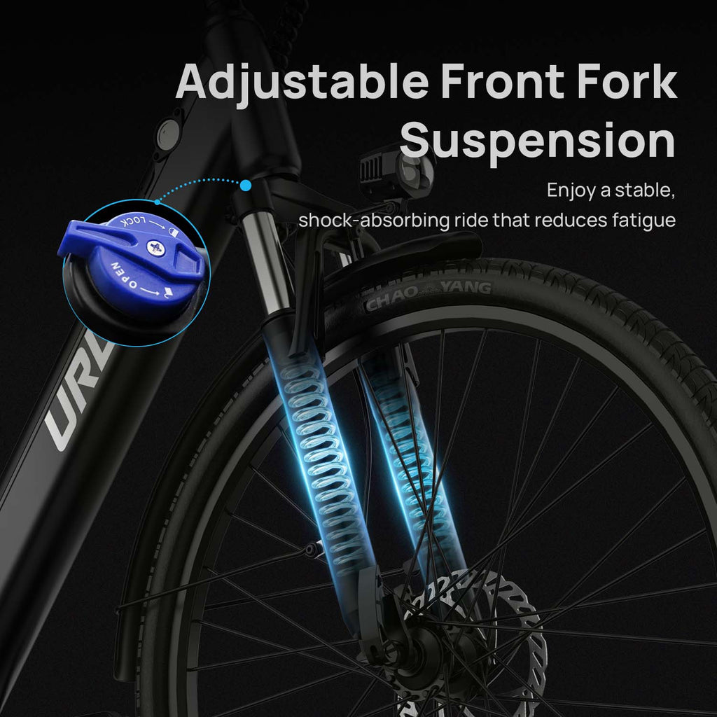 URLIFE E26 26" Step Through Electric Bike 750W Peak Motor 48V 10.4Ah Battery (US edition)