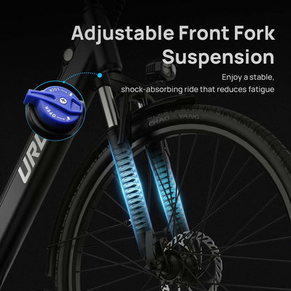 URLIFE E26 26" Step Through Electric Bike 750W Peak Motor 48V 10.4Ah Battery (US edition)